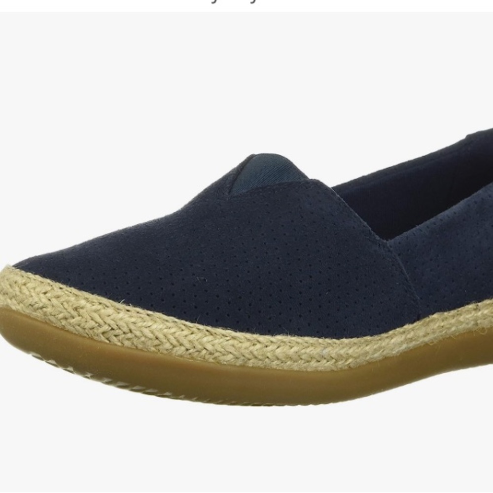 Clarks collection Danelly Sky Loafer Navy Blue Women Flat Shoes